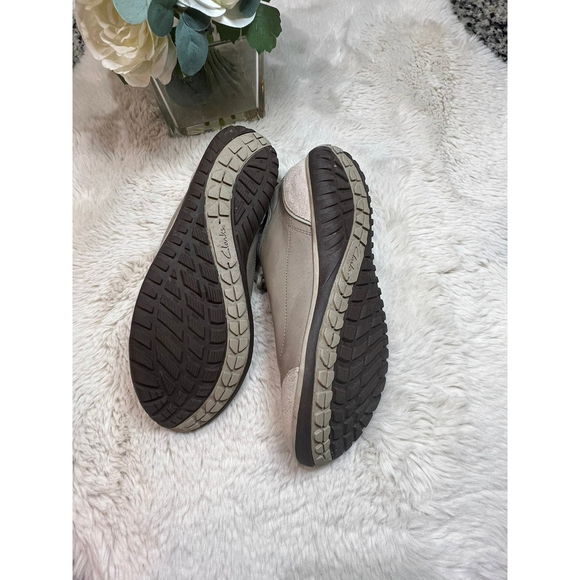 LARKS IBEECK OXFORD LACE UP BIEGE  NUBUCK LEATHER SNEAKERS Sz.9.5 UK 7 EU41 - Picture 8 of 9